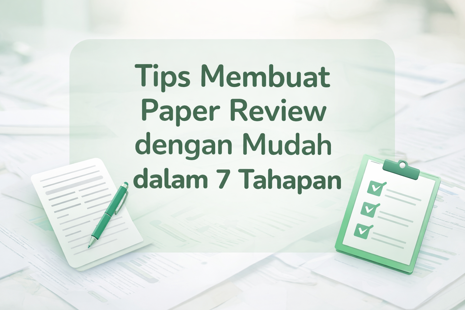 📘 Tips Membuat Paper Review dengan Mudah dalam 7 Tahap